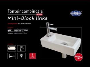 ADW fonteinset Mini-block links